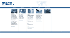 Desktop Screenshot of inter-metals.com